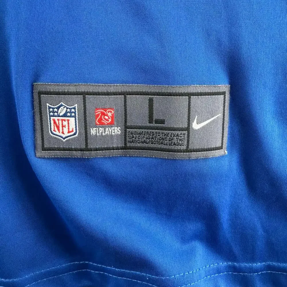 1228 Large Nike New York Giants Saquon Barkley #26 NFL Game Jersey